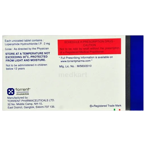 lopamide 2mg tablet 10's